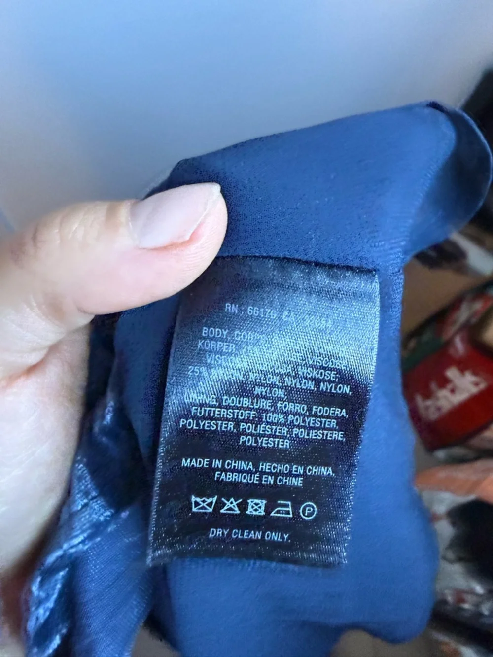 Floreat Anthropologie Blue Crinkle Crushed Velvet Short Sleeve Shift Dress - Picture 5 of 7